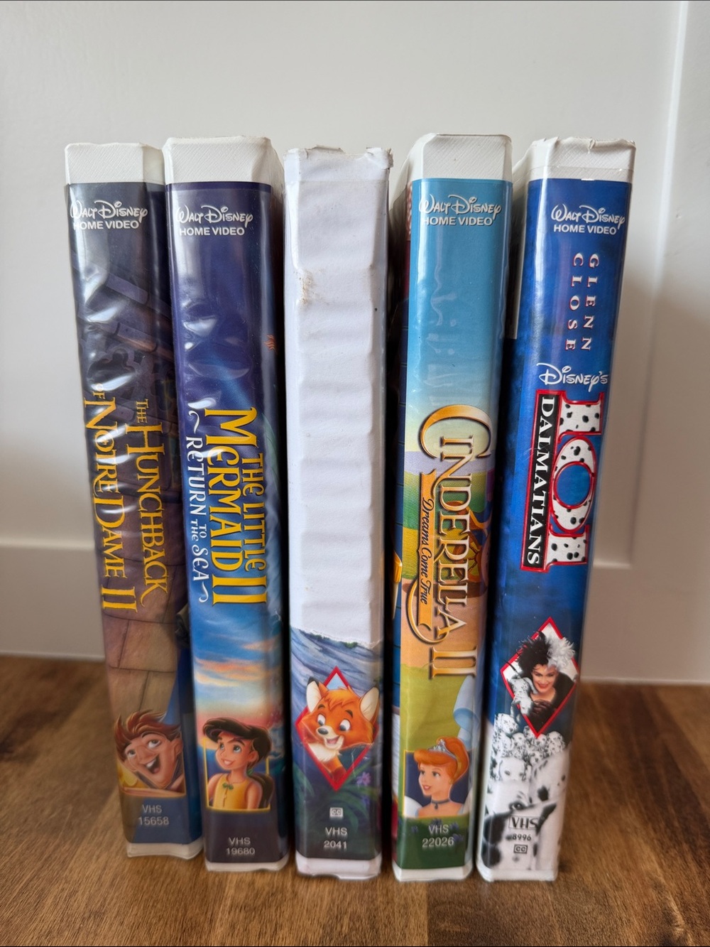 Walt Disney  Vintage VHS Movie Lot - set of 5